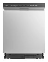 MIDEA 60 cm Geschirrspüler freistehend Sehr leise 14 Maßgedecke aquaStop Funktion MDWEU1433DSS-RB f&uuml;r 505,00 Euro