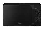 MIDEA Freistehende Mikrowelle 700 W Größe: klein  MM20CF2EBK (Schwarz) f&uuml;r 74,46 Euro