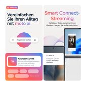Motorola 256 GB 5G Smartphone 16,9 cm (6.67 Zoll) Android 50 MP Dreifach Kamera Dual Sim WiFi 6 (Gibraltar Sea) Edge 60 f&uuml;r 304,00 Euro