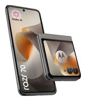 Motorola 256 GB 5G Smartphone 17,5 cm (6.9 Zoll) Android 50 MP Dual Kamera Dual Sim WiFi 6E (PANTONE Hematite) Razr 70 f&uuml;r 824,00 Euro