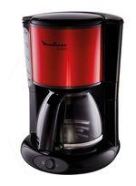 Moulinex 15 Tassen Filterkaffeemaschine 1,2 l  FG360D Subito (Schwarz, Rot) f&uuml;r 50,99 Euro