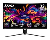 MSI 4K Ultra HD Monitor 80 cm (31.5 Zoll) 16:9 0,05 ms 250 cd/m²  MPG 321CURXDE QD-OLED (Schwarz) f&uuml;r 899,00 Euro