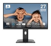 MSI Quad HD Monitor 68,6 cm (27 Zoll) 16:9 4 ms 400 cd/m²  Pro MP273QPDE E2 (Schwarz) f&uuml;r 256,96 Euro