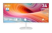 MSI Quad HD Monitor 86,4 cm (34 Zoll) 21:9 4 ms 300 cd/m²  Pro MP341CQWDE E12 (Weiß) f&uuml;r 235,00 Euro