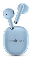 Music Sound In-Ear Bluetooth Kopfhörer Kabellos TWS 4,5 h Laufzeit  Breeze (Hellblau) f&uuml;r 19,96 Euro