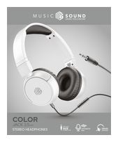 Music Sound Kopfhörer Kabelgebunden USB Typ-C  Color (Weiß) f&uuml;r 16,96 Euro