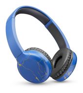 Music Sound Ohraufliegender Bluetooth Kopfhörer kabellos 22 h Laufzeit  Fantasy (Blau) f&uuml;r 29,96 Euro