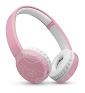 Music Sound Ohraufliegender Bluetooth Kopfhörer kabellos 22 h Laufzeit  Fantasy (Pink) f&uuml;r 34,99 Euro