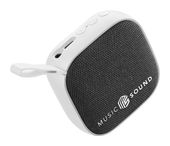 Music Sound 3 W Bluetooth Lautsprecher Laufzeit bis 4 h  Mini (Weiß) f&uuml;r 16,99 Euro