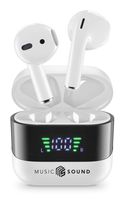 Music Sound In-Ear Bluetooth Kopfhörer Kabellos TWS 6 h Laufzeit  Spark (Weiß) f&uuml;r 39,96 Euro