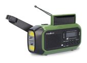 Nedis DAB+, FM Radio Tragbar  Notfallradio (Schwarz, Grün) f&uuml;r 62,96 Euro