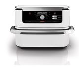 Ninja Doppel Heißluftfritteuse 10,4 l 2470 W  AF500EU (Silber, Weiß) f&uuml;r 148,96 Euro