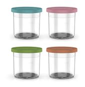 Ninja Container Rund  Dessert Tubs 470ml 4er-Pack (Gemischte Farben) f&uuml;r 29,99 Euro