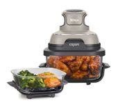 Ninja Heißluftfritteuse 3,8 l 1700 W (Grau, Steinfarbe, Transparent) FN101EU Crispi f&uuml;r 159,96 Euro