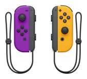 Nintendo Analog / Digital Gamepad für Nintendo Switch (Schwarz, Orange, Violett) Joy Con 2er Set f&uuml;r 78,96 Euro