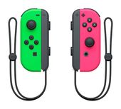 Nintendo Analog / Digital Gamepad für Nintendo Switch (Schwarz, Grün, Pink) Joy Con 2er Set Controller f&uuml;r 78,96 Euro