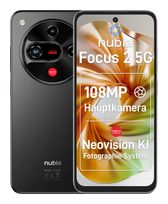 Nubia 256 GB 5G Smartphone 17 cm (6.7 Zoll) 2,0 GHz Android 108 MP Dual Kamera Dual Sim WiFi 5  Focus 2 (Schwarz) f&uuml;r 163,96 Euro