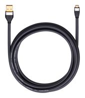OEHLBACH 0,48 Gbit/s Stecker Mini-USB B auf USB A 1 m  D1C60076 (Schwarz) f&uuml;r 22,96 Euro