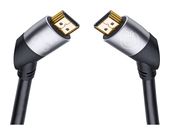 OEHLBACH 48 Gbit/s Stecker Abgewinkelt HDMI auf HDMI Typ A (Standard) 2 m  Easy Connect (Schwarz) f&uuml;r 24,96 Euro