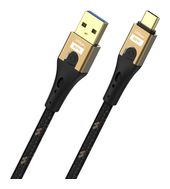 OEHLBACH 10 Gbit/s Stecker Rundkabel USB A auf USB C bis 60 W 1 m  USB Primus AC (Schwarz) f&uuml;r 45,46 Euro