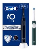 Oral-B Vibrierende Zahnbürste für Erwachsene  iO Series 2 Duo (Schwarz, Grün) f&uuml;r 87,46 Euro