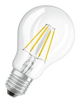 Osram LED Lampe Globe E27 EEK: E 470 lm Warmweiß (2700K) entspricht 40 W Star f&uuml;r 4,45 Euro