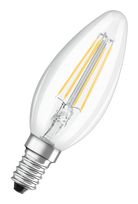 Osram LED Lampe Kerze E14 EEK: E 470 lm Warmweiß (2700K) entspricht 40 W Star f&uuml;r 5,45 Euro