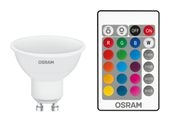 Osram LED Lampe Punkt GU10 EEK: G 250 lm entspricht 25 W Dimmbar Star+ RGBW f&uuml;r 10,95 Euro