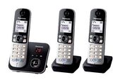 Panasonic DECT-Telefon  KX-TG6823GB (Schwarz, Silber) f&uuml;r 92,96 Euro