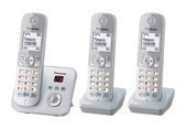 Panasonic DECT-Telefon  KX-TG6823GS (Silber, Weiß) f&uuml;r 96,96 Euro
