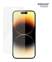 PanzerGlass Klare Bildschirmschutzfolie Gehärtetes Glas, Polyethylenterephthalat, Silikon für  Apple Apple - iPhone 14 Pro Kratzresistent, Schockresistent, Antibakteriell 2768 f&uuml;r 22,46 Euro
