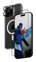 PanzerGlass Klare Bildschirmschutzfolie Thermoplastische Polyurethane (TPU), Gehärtetes Glas, Polyethylenterephthalat, Silikon für  Apple Apple - iPhone 16 Pro Max Kratzresistent, Schockresistent 3-in-1 Schutz Set f&uuml;r 42,96 Euro