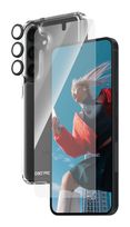 PanzerGlass Klare Bildschirmschutzfolie Gehärtetes Glas, Polyethylenterephthalat, Silikon für  Samsung Samsung - Galaxy S24 Kratzresistent, Schockresistent 3-in-1 Set f&uuml;r 37,96 Euro