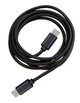 Peter Jäckel Stecker USB C auf USB C 1,5 m  18452 (Schwarz) f&uuml;r 16,96 Euro