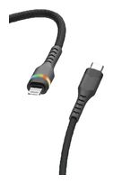 Peter Jäckel Stecker USB C auf Lightning bis 27 W 1 m  20838 (Schwarz) f&uuml;r 9,99 Euro