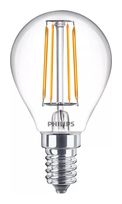 Philips LED Lampe Lüsterkolben E14 EEK: F 470 lm Warmweiß (2700K) entspricht 40 W 8718699763152 f&uuml;r 4,99 Euro