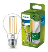 Philips LED Lampe Globe E27 EEK: A 485 lm Warmweiß (3000K) entspricht 40 W 8719514343726 f&uuml;r 8,99 Euro