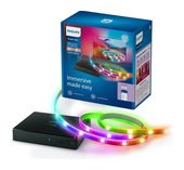Philips LED Set für intelligente Beleuchtung 2520 mm Multi HDMI Sync Box mit TV-Hintergrundbeleuchtung für TVs von 55–65" f&uuml;r 109,96 Euro