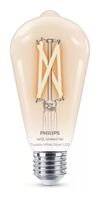 Philips LED Intelligentes Leuchtmittel 143 mm Weiß Smart LED klar 7 W (entspr. 60 W) ST64 E27 f&uuml;r 14,99 Euro