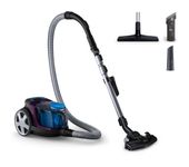 Philips Bodenstaubsauger Beutellos 900 W HEPA (Schwarz, Blau, Grau, Violett) FC9333/09 PowerPro Compact f&uuml;r 104,96 Euro