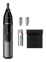 Philips Haarschneider Batterie/Akku 2 Aufsteckkämme NT3650/16 Nasenhaar-, Ohrenhaar- und Augenbrauentrimmer f&uuml;r 17,99 Euro
