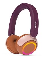 Philips Ohraufliegender Bluetooth Kopfhörer kabellos 45 h Laufzeit (Orange, Violett, Rose) TAK4200MP/00 f&uuml;r 34,99 Euro
