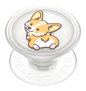 PopSockets Fingerring für Jede Marke (Schwarz, Orange, Durchscheinend, Weiß) PlantCore Cheeky Corgi f&uuml;r 14,99 Euro