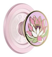 PopSockets Fingerring  PopGrip Enamel Water Lily (Mehrfarbig, Pink) f&uuml;r 34,96 Euro