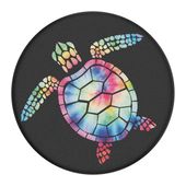 PopSockets Fingerring für Universal  PopGrip Pshychedelic Turtle (Schwarz, Mehrfarbig) f&uuml;r 12,99 Euro
