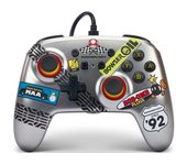 PowerA Analog / Digital Gamepad für Nintendo Switch (Schwarz, Blau, Orange, Rot, Silber, Weiß) Enhanced Wired Controller Mario Kart f&uuml;r 24,99 Euro
