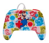 PowerA Analog / Digital Gamepad für Nintendo Switch, Nintendo Switch OLED  Enhanced Wired Controller Wireless (Super Mario - Mario Hero Reel) (Mehrfarbig) f&uuml;r 21,99 Euro