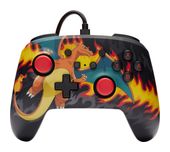 PowerA Analog / Digital Gamepad für Nintendo Switch, Nintendo Switch OLED  Enhanced Wired Controller Pokémon: Glurak Feuersturm (Mehrfarbig) f&uuml;r 21,99 Euro