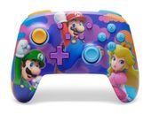 PowerA Analog / Digital Gamepad für Nintendo Switch, Nintendo Switch Lite, Nintendo Switch OLED  Enhanced Wireless Controller Super Mario - Color Splash Heroes (Mehrfarbig) f&uuml;r 40,99 Euro