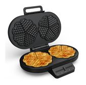 PRINCESS Waffeleisen Herz (Form) für 10 Waffel(n) 1200 W 132384 f&uuml;r 51,99 Euro